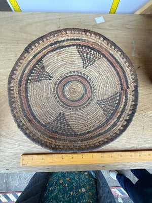 Vintage Southwestern Coiled Basket