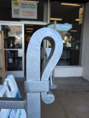 Iron Headboard And Footboard With Scroll Design