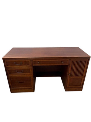 Stanley Mission Style Wooden Desk