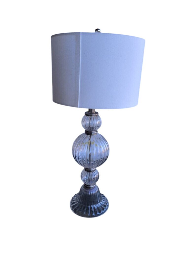 Glass Sphere Table Lamp