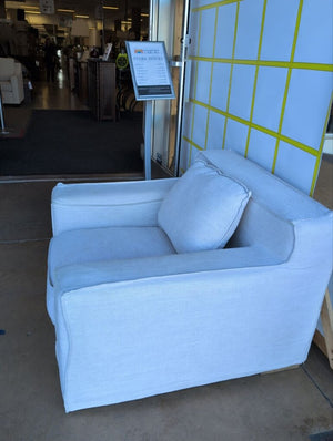 Pottery Barn Slipcover Chair 40" W