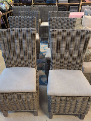 Restoration Hardware Wicker Chairs (PR) orig $1200.00