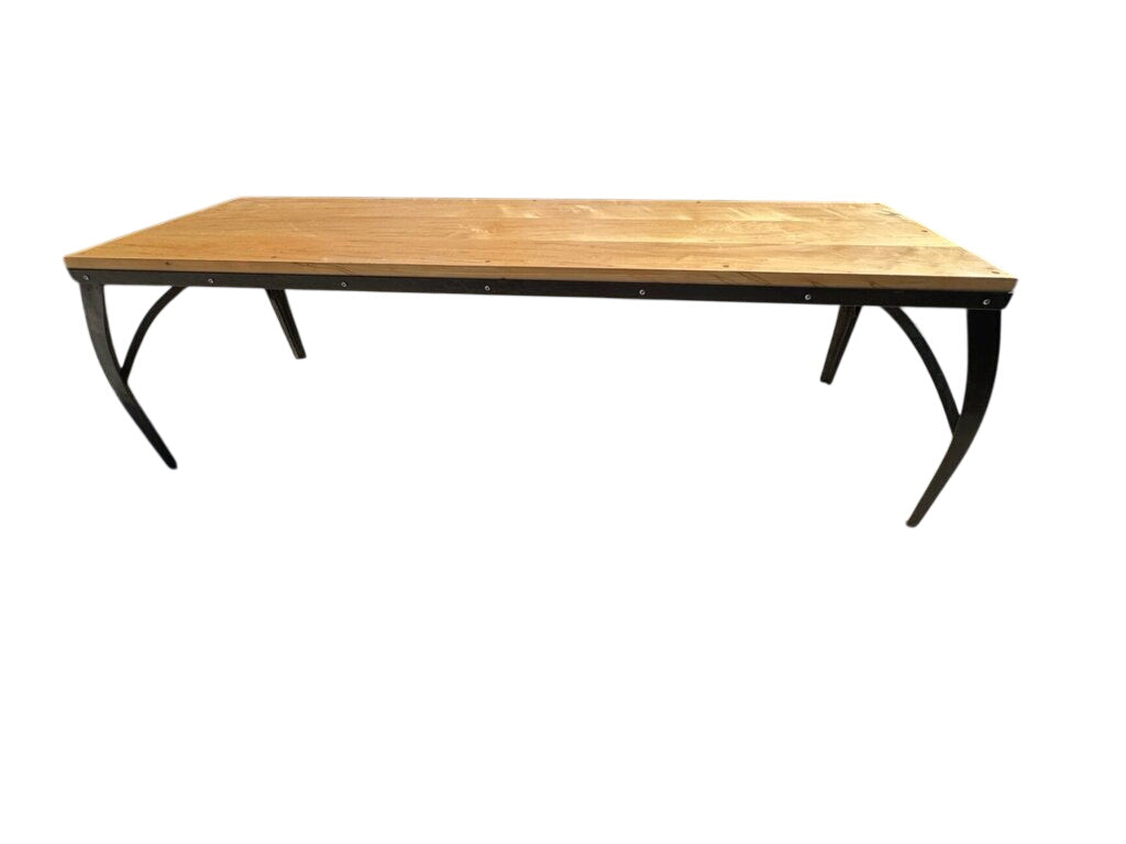 Rustic Hand Crafted Wood Bench