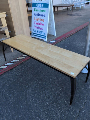 Rustic Hand Crafted Wood Bench