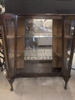 Art Deco Display Cabinet with light