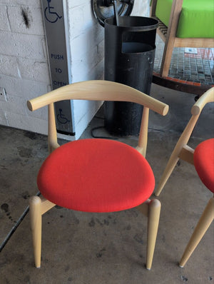 Hans Wegner CH20 Elbow Chairs Pair