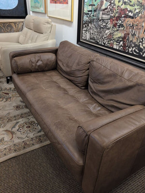 Article Sven Tufted Leather Sofa (72" W. )