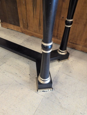 Lacquered Console Table 26x63x32