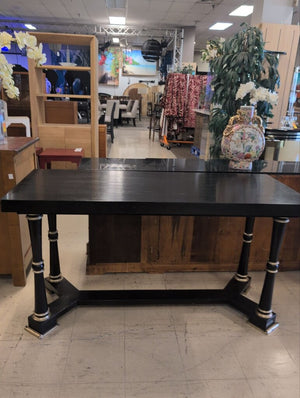 Lacquered Console Table 26x63x32