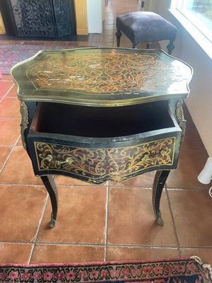 Antique French Side Tables / Nightstands (pair)