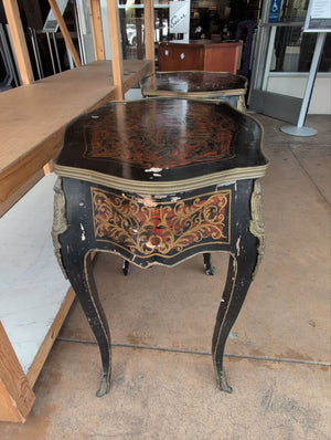 Antique French Side Tables / Nightstands (pair)