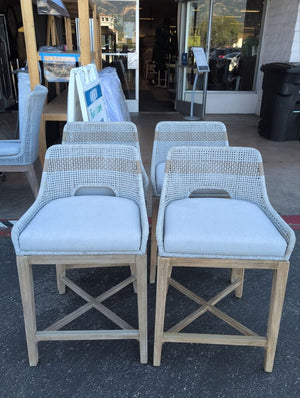 Essentials For Living Woven Counter Stools (Set of 4)