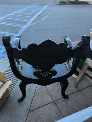 Antique Stomps-Burkhardt Saddle Chair