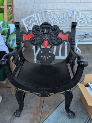 Antique Stomps-Burkhardt Saddle Chair