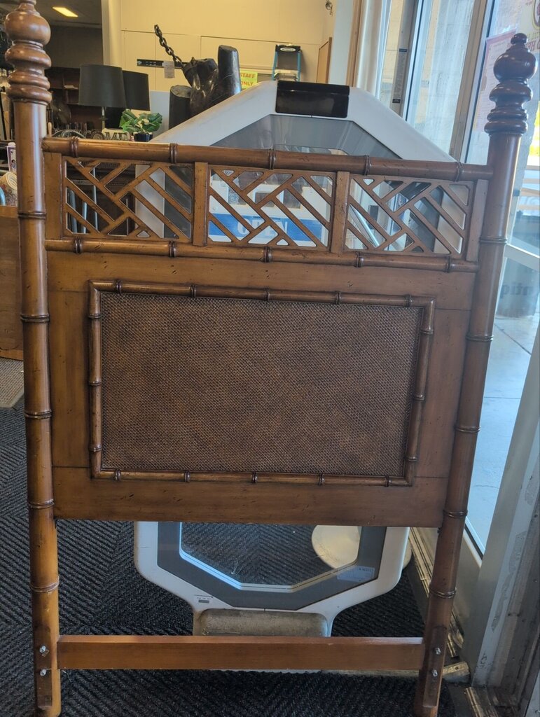 Tommy Bahama Cane Headboards (pair) Pls measure