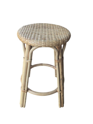 Rattan Counter Stool 15x26