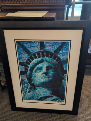 Neil J. Farkas "Face of Liberty" Serigraph 28x39 Signed Limited Edition 793/850
