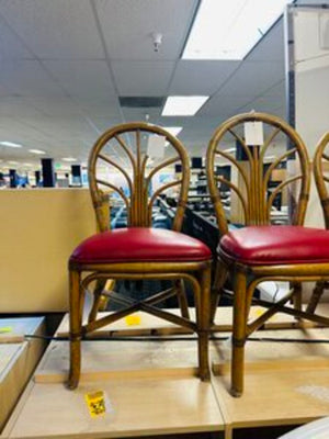 Rattan Petal Fan Back Chair (set of 8)