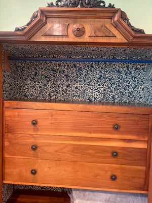 Antique Biedermeier Dressr Armoire