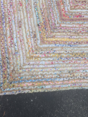 Safavieh Cape Jute Jute Beige/Multi Color Rug