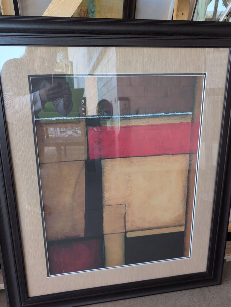 Abstract Framed Art Panel