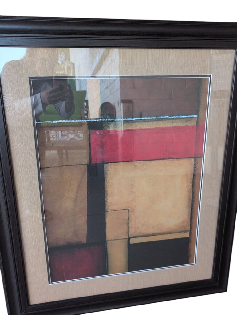 Abstract Framed Art Panel