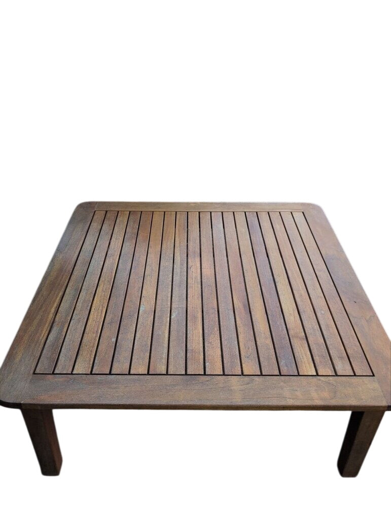 Square Teak Coffee Table