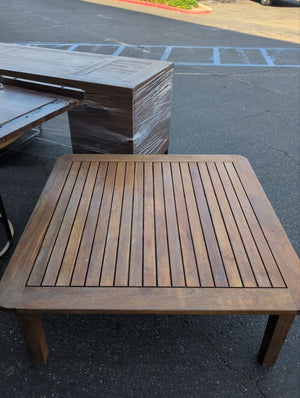 Square Teak Coffee Table