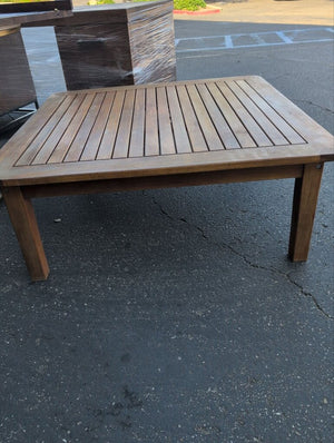 Square Teak Coffee Table