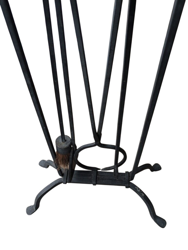 Wrought Iron Fireplace Tool Set