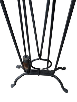 Wrought Iron Fireplace Tool Set