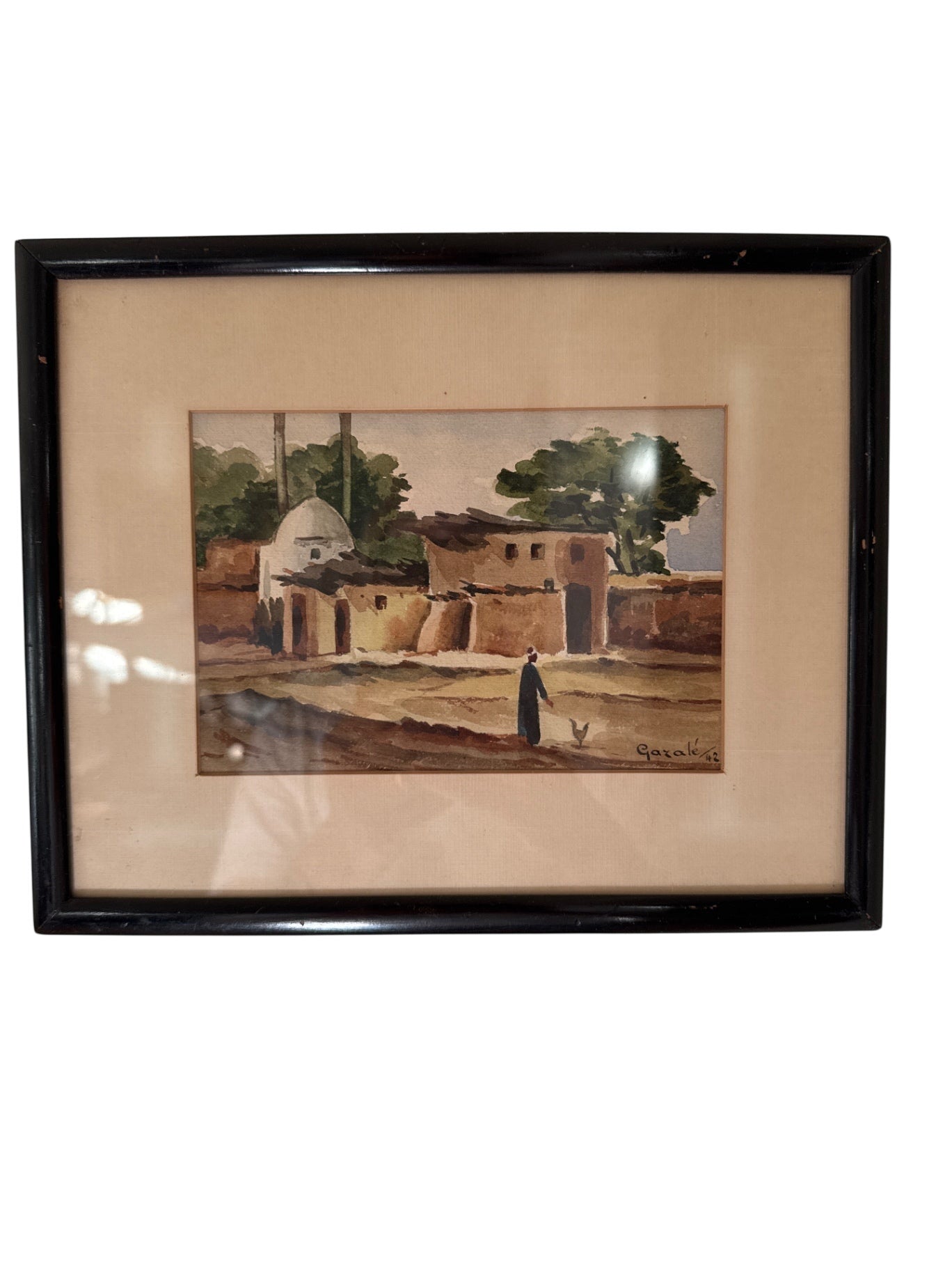 orientalist watercolor