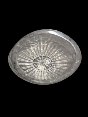 Imperlux Handcut Lead Crystal Vase 10.5"