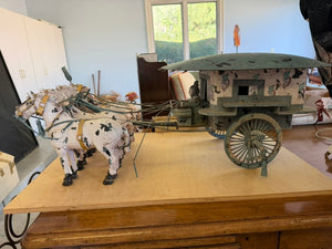Horse-Drawn Funerary Carriage of Emperor Qin Shi Huang.