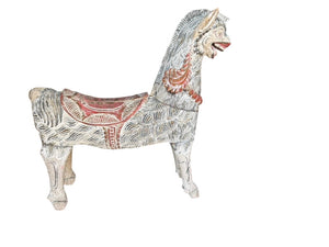 Wood Carved Bali Horse