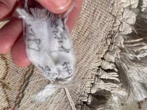 Round 8'x8' Persian Tabriz Sino Wool & Silk Rug