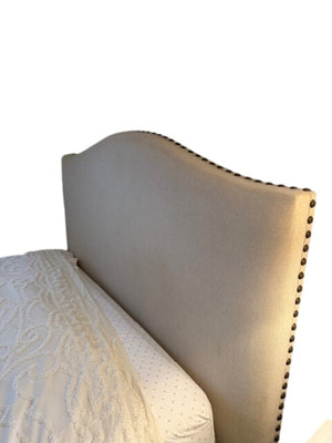 Queen pottery barn bed frame with drawers