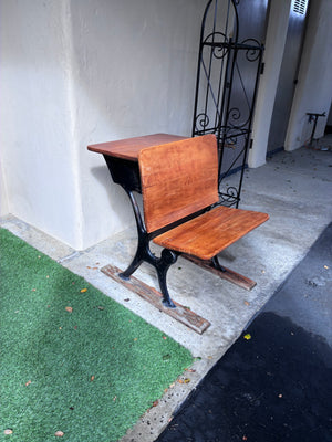 Antique School Desk