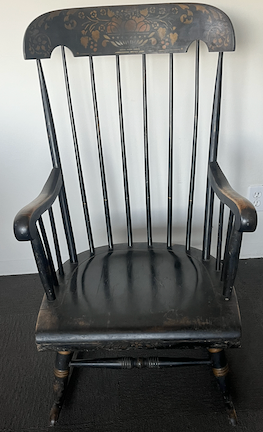 Nichols & Stone  Hitchcock Style Rocking Chair