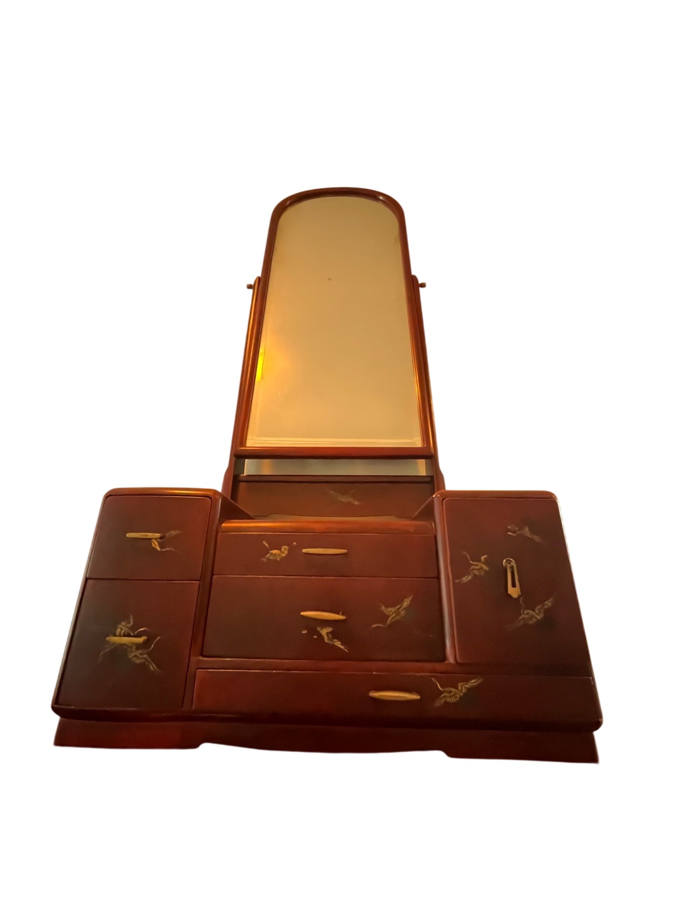 Japanese Kyodai Vanity With Mirror