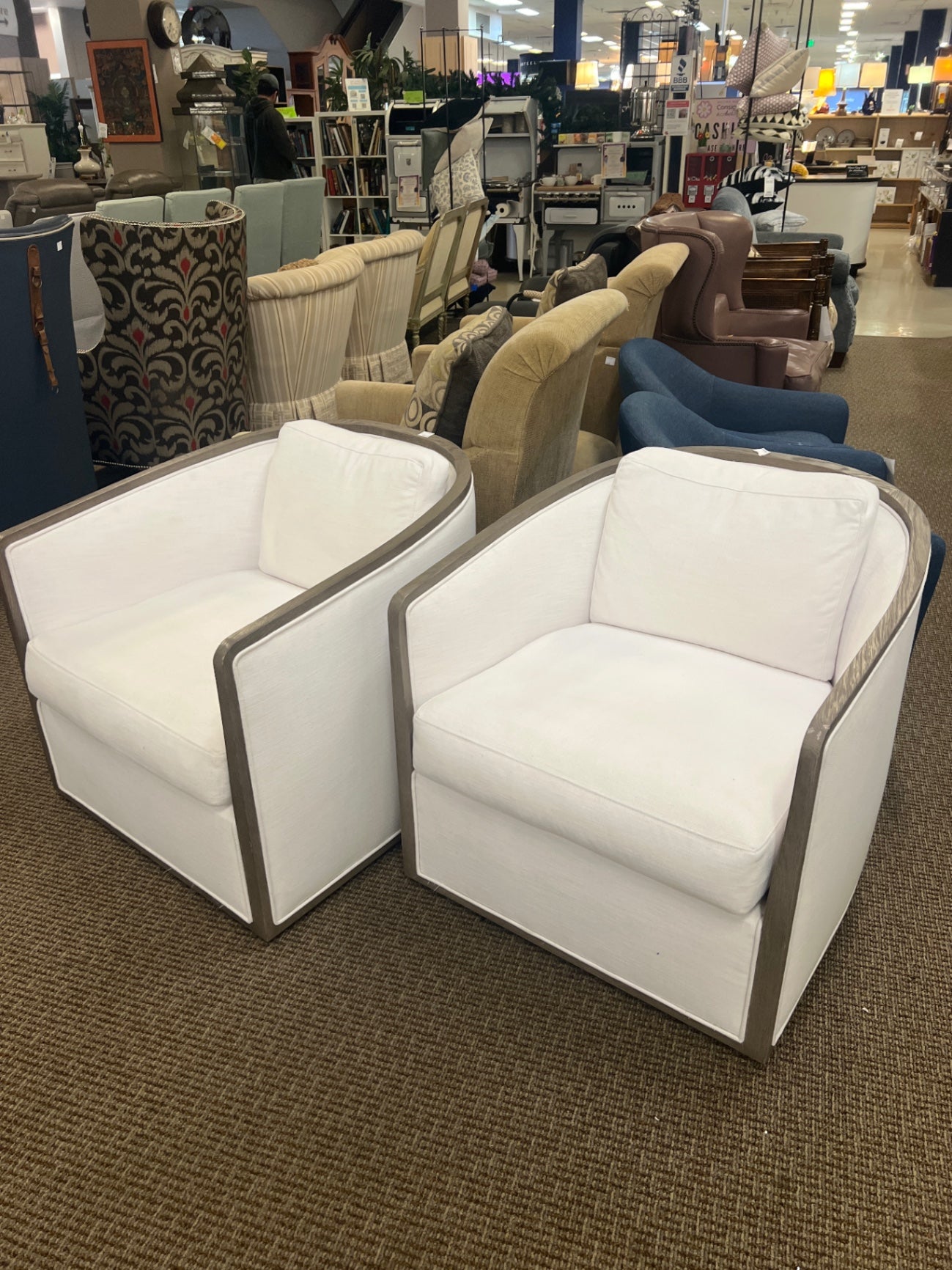 Restoration Hardware Dixon Tub Chairs (pair)MSRP $4000