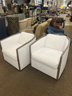 Restoration Hardware Dixon Tub Chairs (pair)MSRP $4000