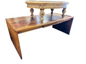 Waterfall Finger jointed Oak Desk