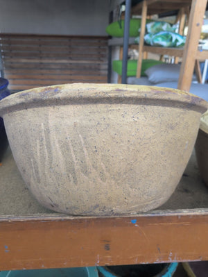 Yellow Terracotta Pot 21x10