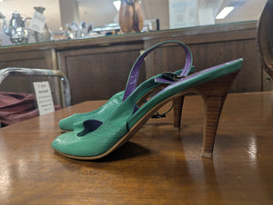 Colcci Shoes Sling Back Pumps Leather