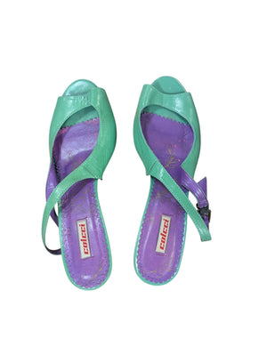 Colcci Shoes Sling Back Pumps Leather