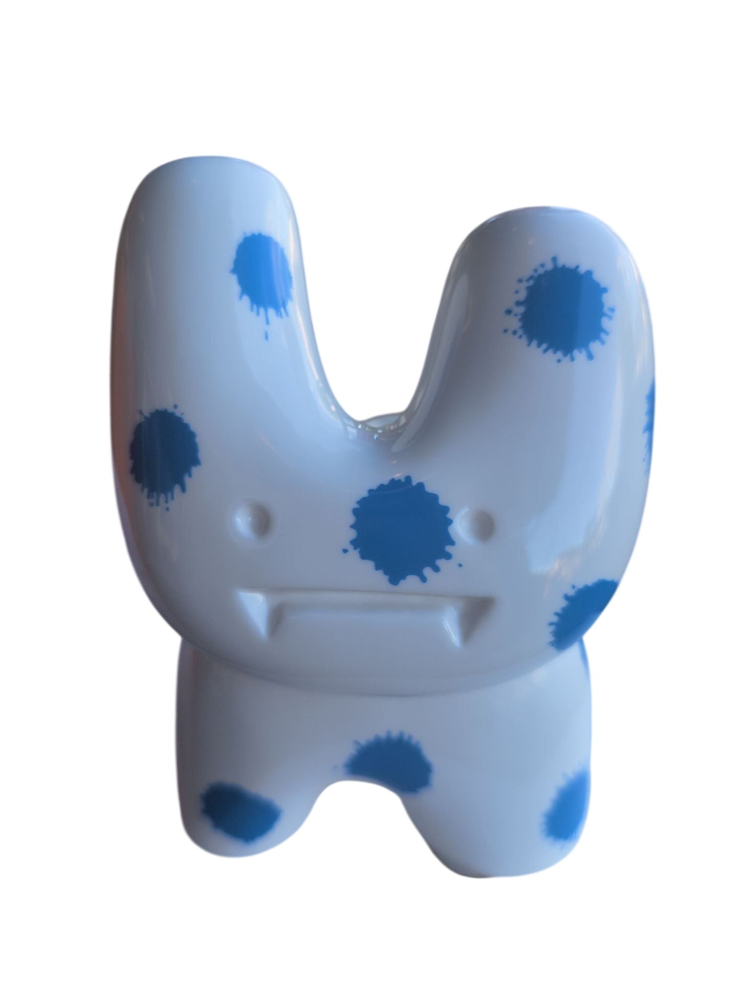 Royal Doulton "Touch Me I'm Sick"  White & Blue Bunny Pure Evil 200 Year Ltd Edition 2015 #1196