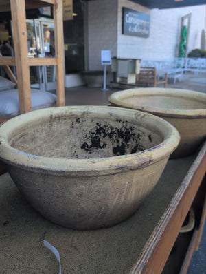 Yellow Terracotta Pot 21x10