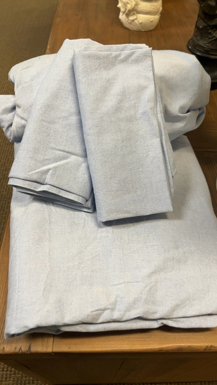 Ralph Lauren Chambray 4pc King Sheet Set