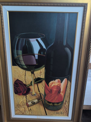 Marilyn Merlot Framed Print 220/495